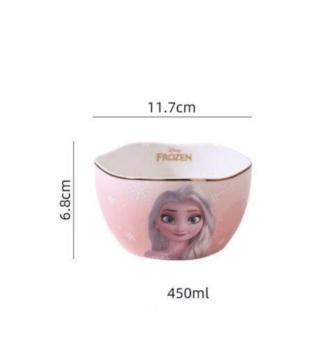 زبادي دزني فروزن باللون الازرق والزهري