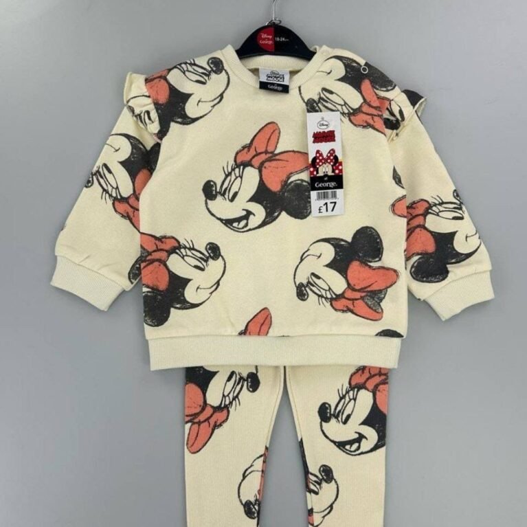 طقم ديزني بناتي ميني ماوس بيج