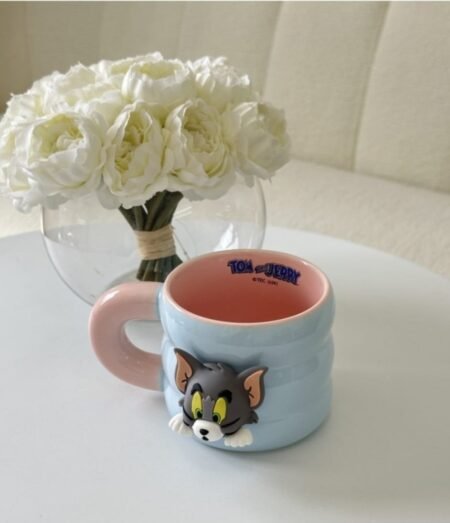 كوب توم اند جيري باللون الازرق