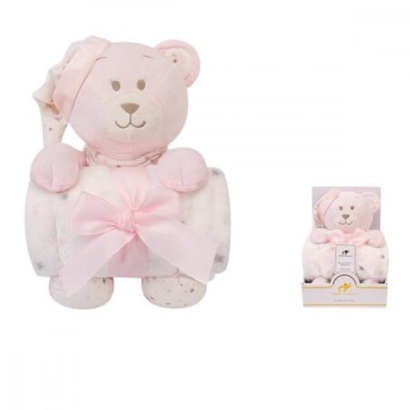 حرام فرو نجوم مع لعبة دب, متوفر بثلاثة الوان